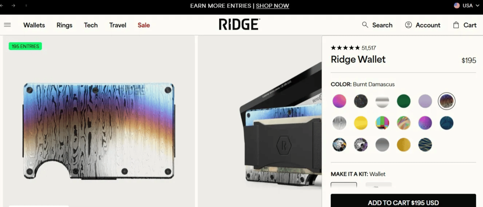 Following an ad through to the landing page it points to, so you can read the full funnel