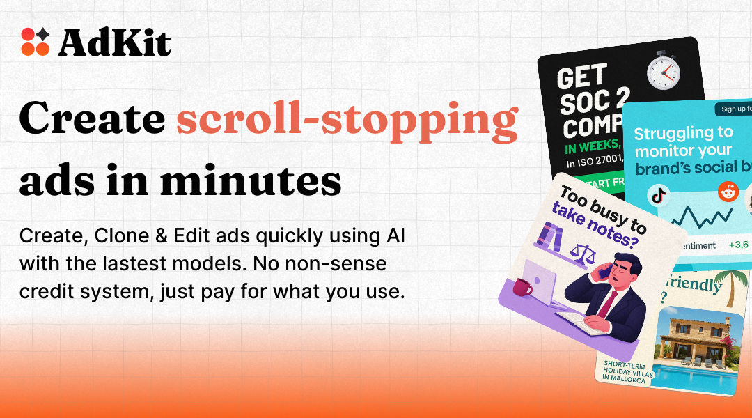 AI Ads Generator - Create Scroll-Stopping Ads in Minutes